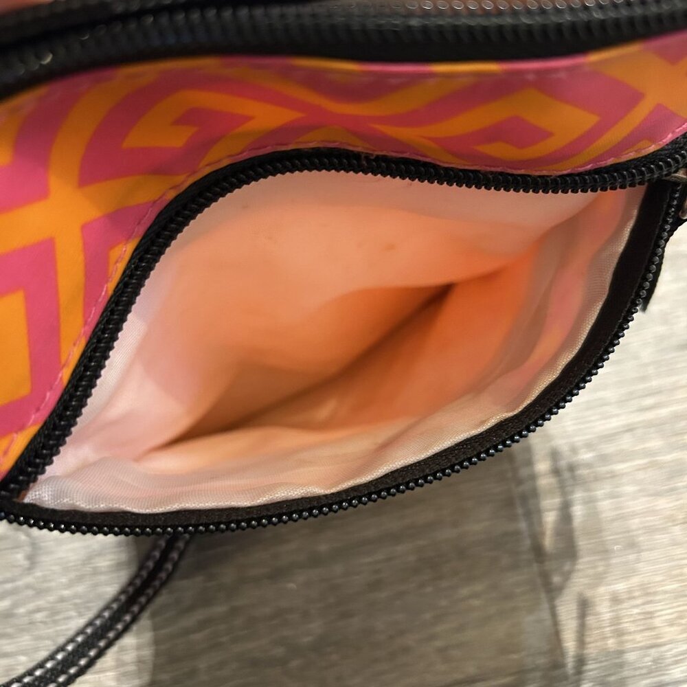 Scout Sally Go Lightly Crossbody Bag Coated Cotton Water Resistant Pink Orange - Picture 9 of 11